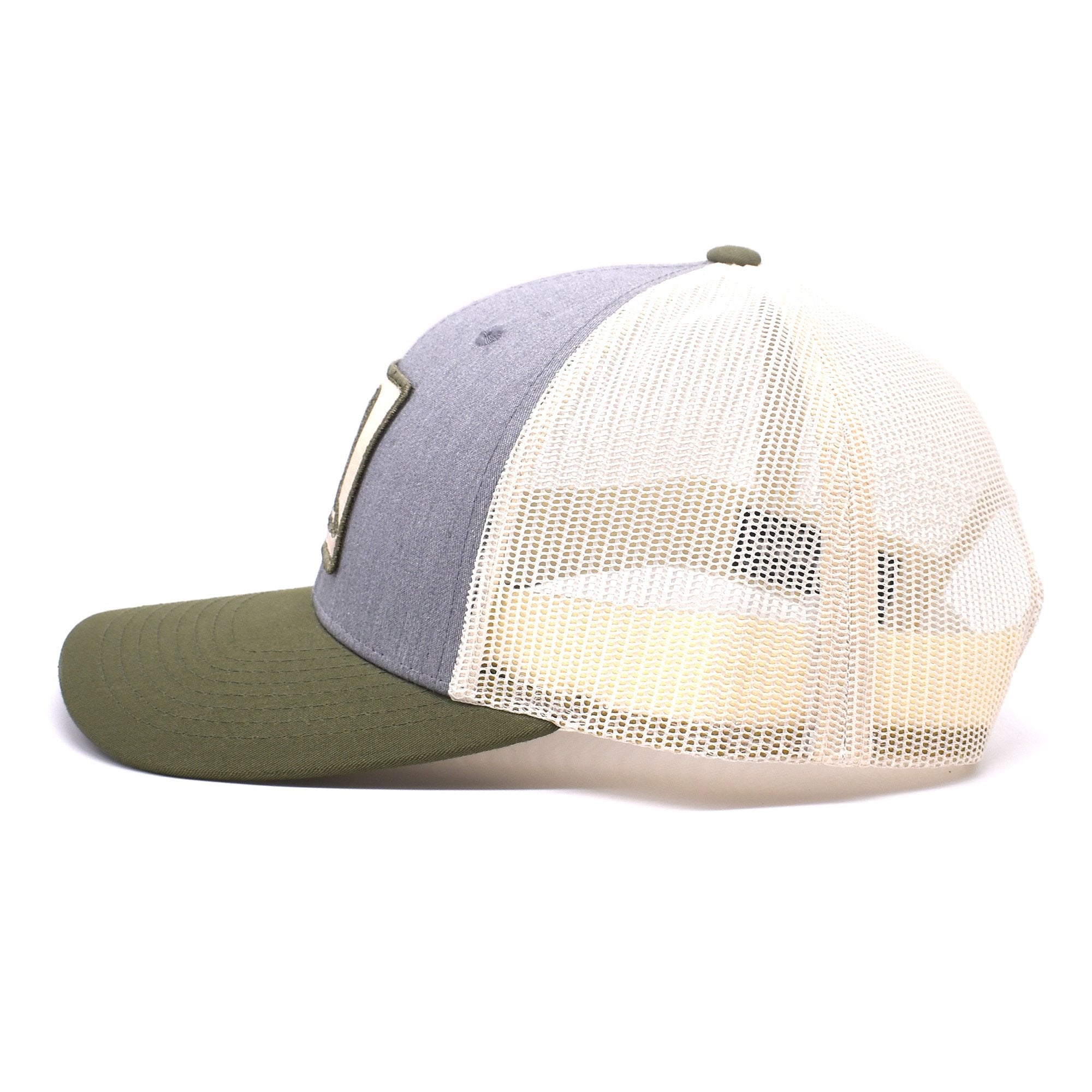 Duck Patch Heather Grey / Birch / Army Hat
