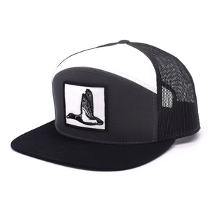 Duck Patch Charcoal, Black & White  Hat