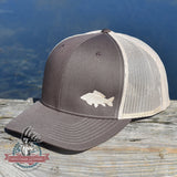 Carp Fishing Brown Retro Trucker Hat - Bucks of America