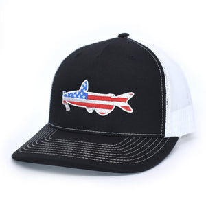 American Flag Catfish Hat - Bucks of America