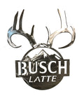 Busch Latte Deer Metal Art