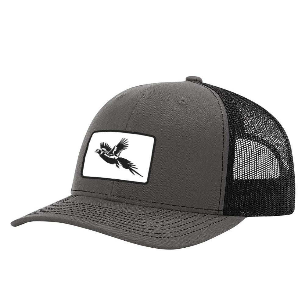 Pheasant Patch Charcoal / Black Hat