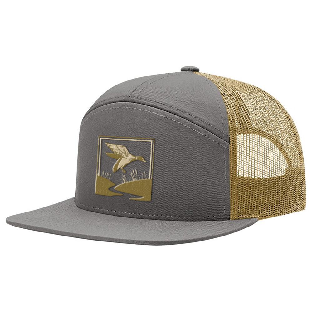 Duck Hunt Charcoal & Gold Hat