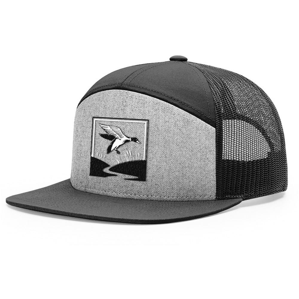 Duck Hunt Heather Grey & Black Hat