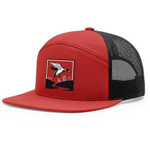 Duck Hunt Red & Black Hat