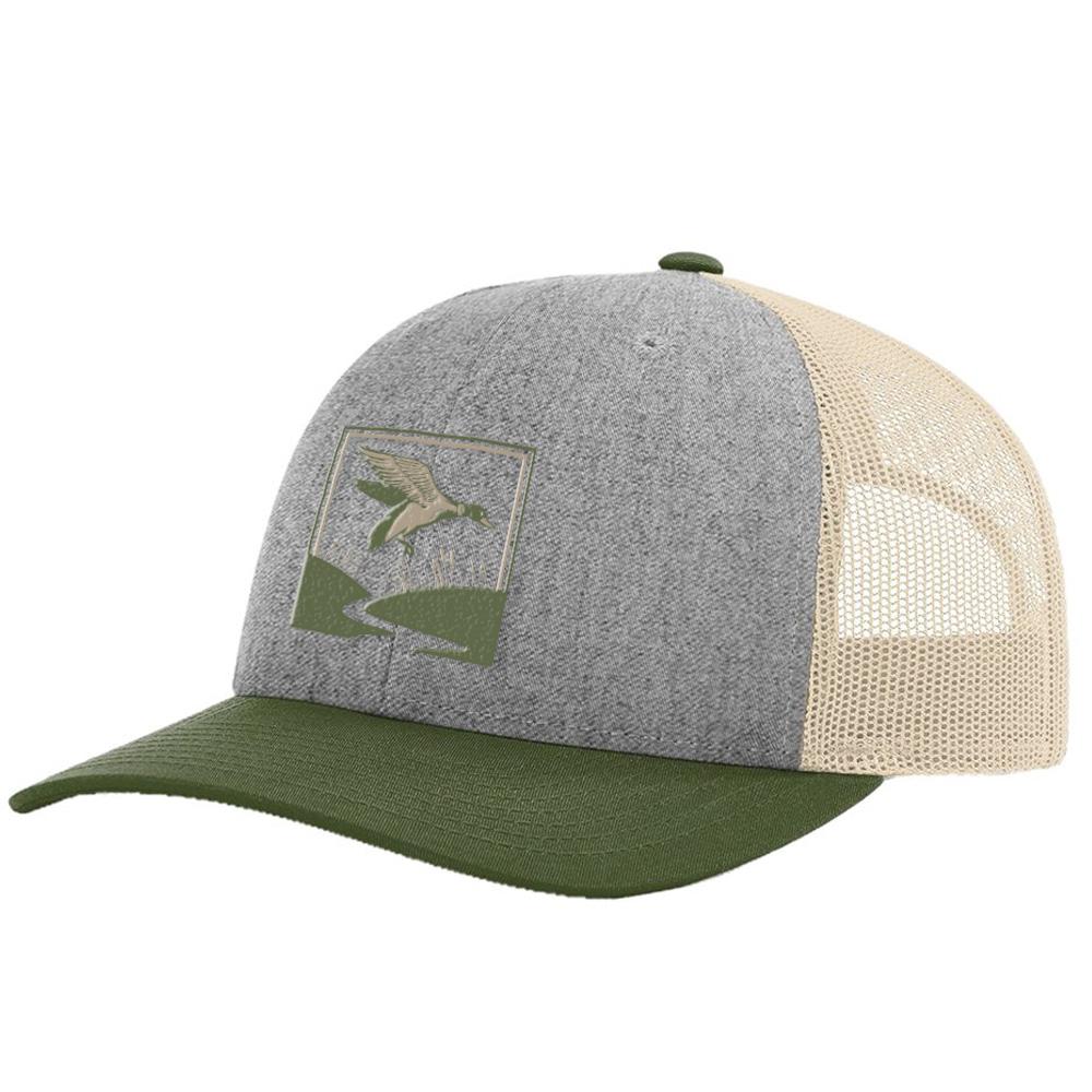 Duck Hunt Heather Grey / Birch / Army Hat