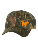Bucks of Nebraska N Orange Logo Camo Cap - Bucks of America