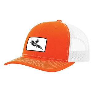 Pheasant Patch Orange / White Hat