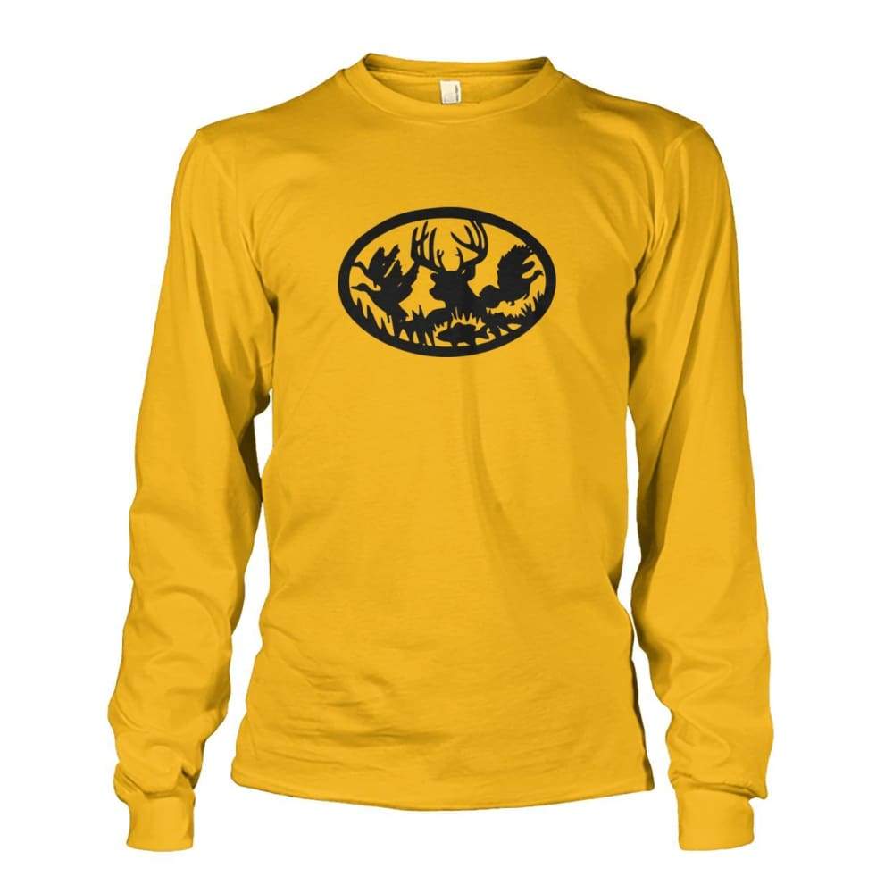 Hunting And Fishing Long Sleeve - Gold / S - Long Sleeves