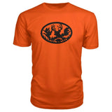 Hunting And Fishing Premium Tee - Orange / S - Short Sleeves