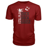 I Still Play Duck Duck Goose Premium Tee - Independence Red / S - Short Sleeves