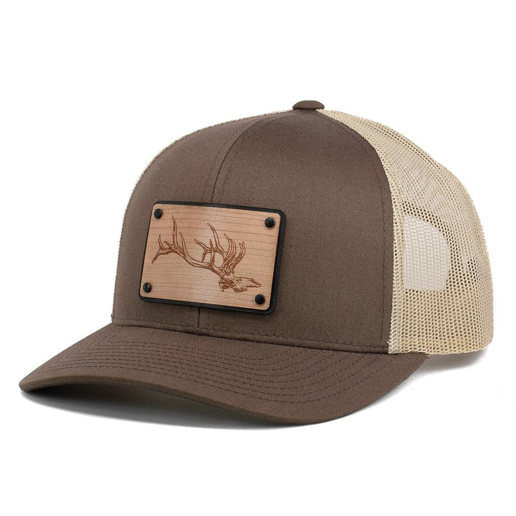 Elk Skull Trucker