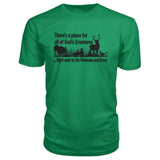 Theres A Place For All Of Gods Creatures Premium Tee - Green Apple / S - Short Sleeves