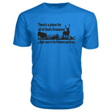 Theres A Place For All Of Gods Creatures Premium Tee - Royal Blue / S - Short Sleeves
